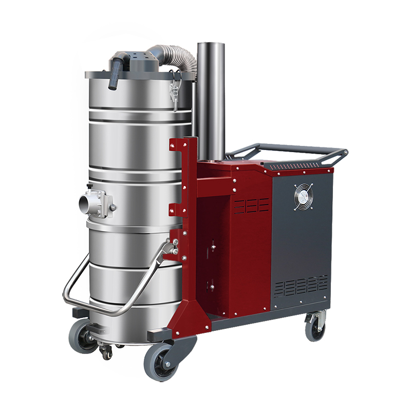 江西坦洁380V 双桶手动反吹工业吸尘器X8系列